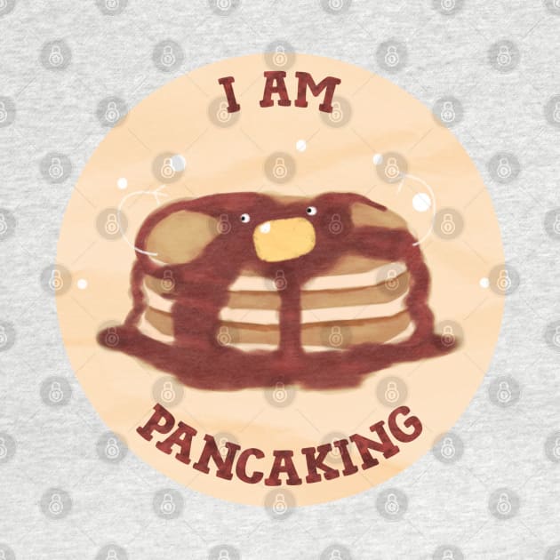 pancake! on the table (i am panicking!!!) by jhoyfullycrafted